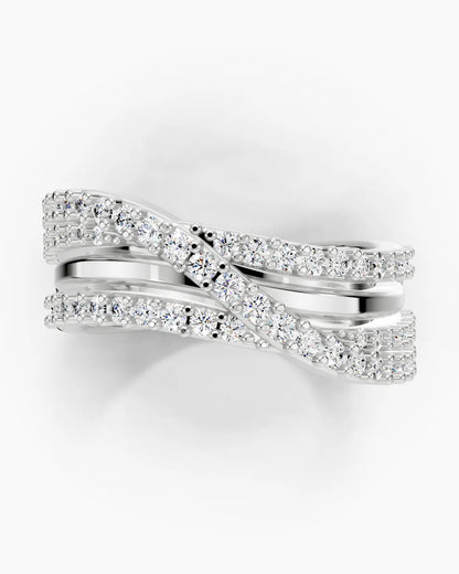 Wave Whisper Women Ring