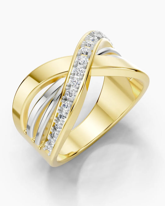 Bold Spiral Women Ring