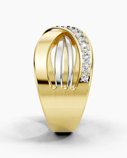 Bold Spiral Women Ring