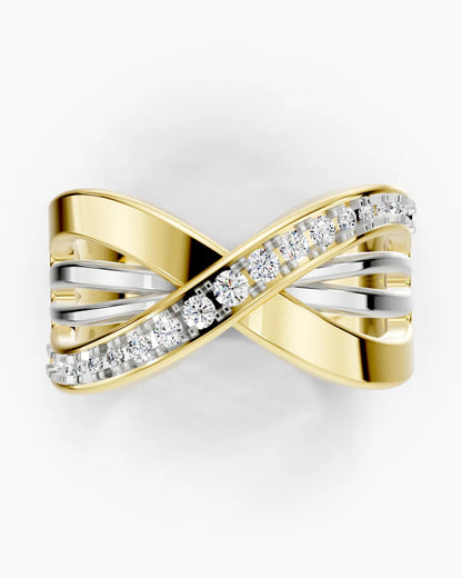 Bold Spiral Women Ring