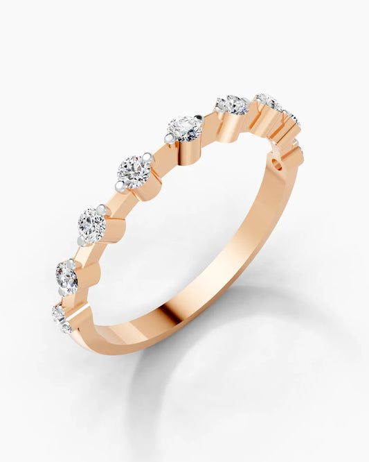 Diamond Arc Women Ring