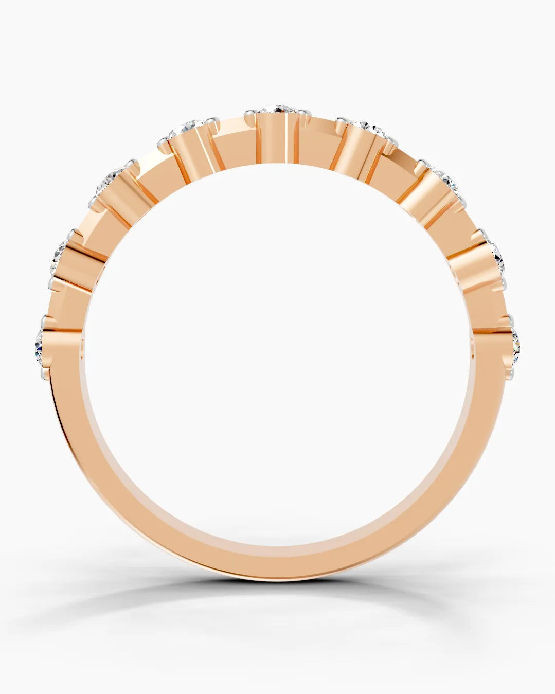 Diamond Arc Women Ring