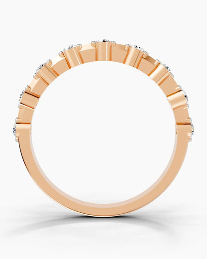 Diamond Arc Women Ring