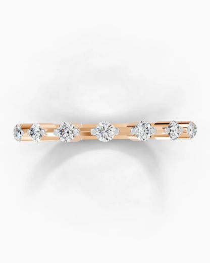 Diamond Arc Women Ring