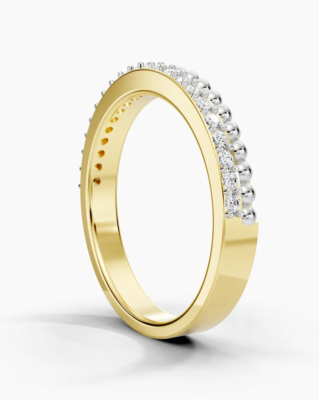 Beaded Eternity Women Ring