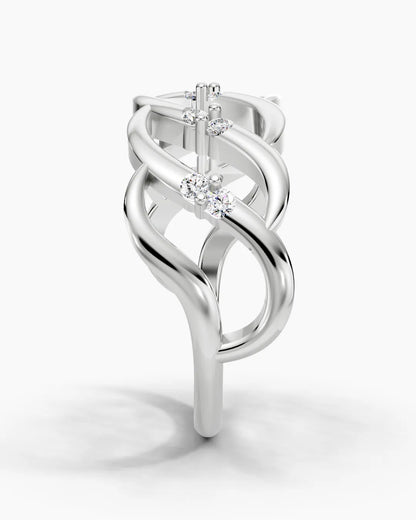 Celestial Braid Women Ring