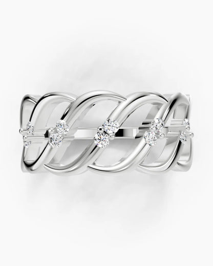 Celestial Braid Women Ring