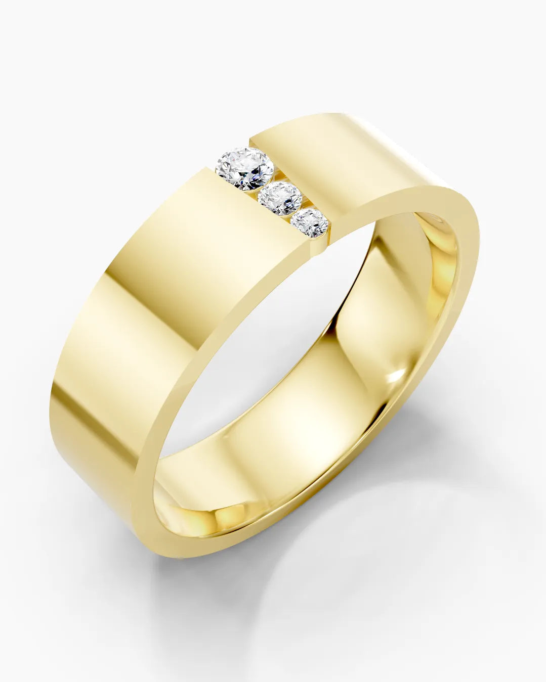 Tri Hold Men Ring