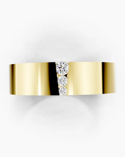 Tri Hold Men Ring