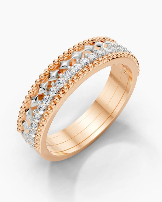 Crystal Line Women Ring