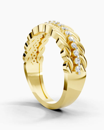 Shimmer Crest Women Ring