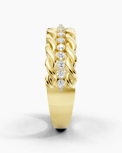 Shimmer Crest Women Ring