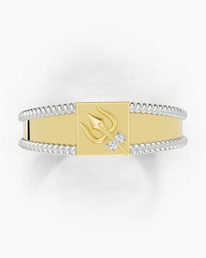 Trinity Flame Men Ring