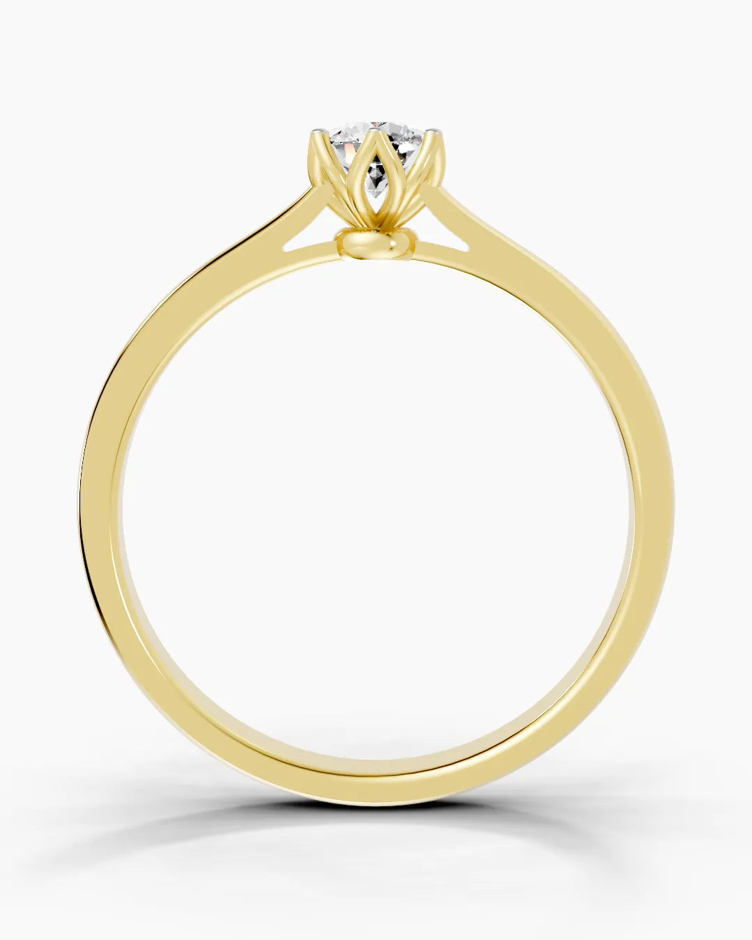 Refined Crown Women Ring