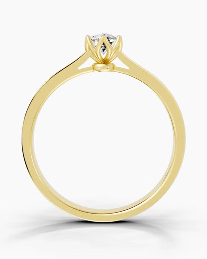 Refined Crown Women Ring