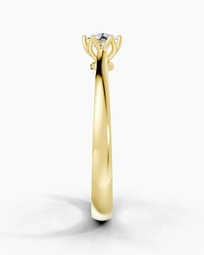 Refined Crown Women Ring