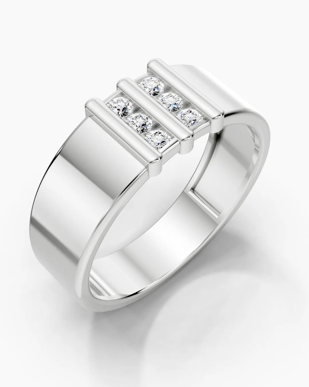 Stone Assembly Men Ring