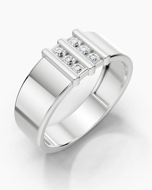 Stone Assembly Men Ring