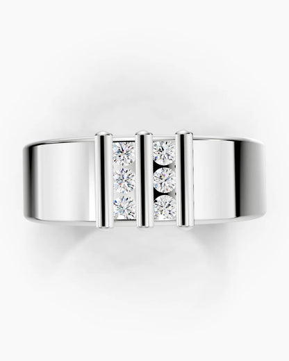 Stone Assembly Men Ring