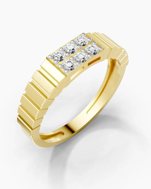 Elite Grid Men Ring