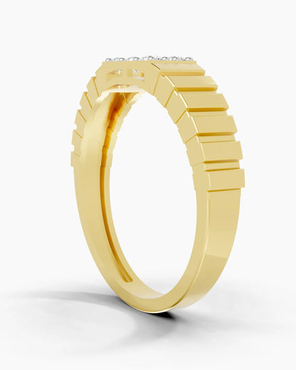 Elite Grid Men Ring