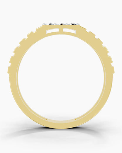 Elite Grid Men Ring