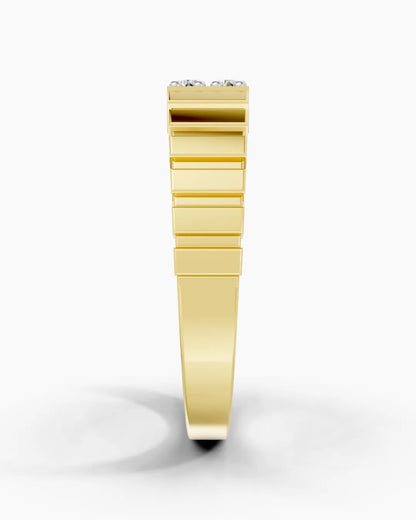 Elite Grid Men Ring