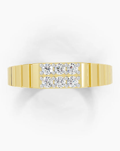 Elite Grid Men Ring