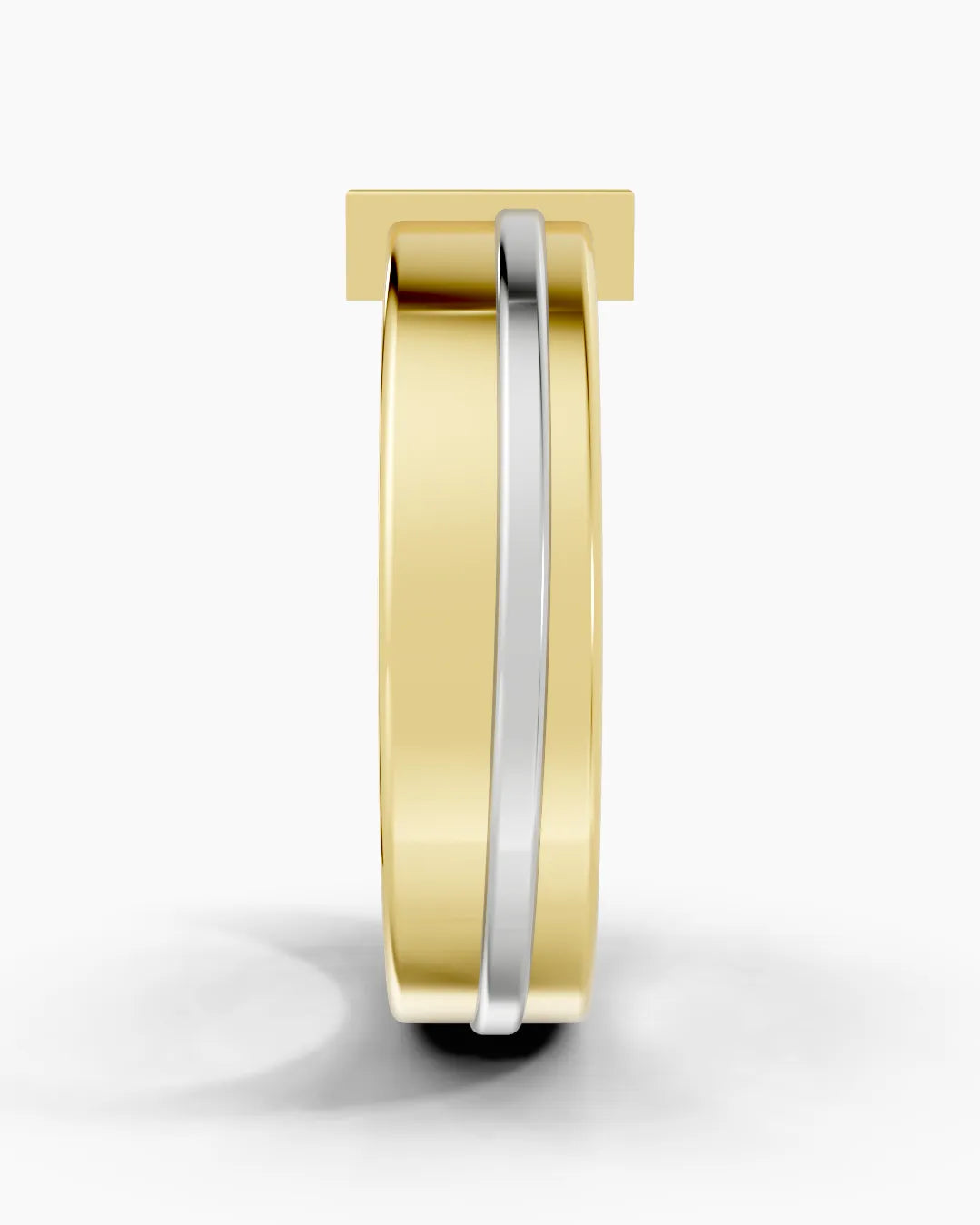Signature Grid Men Ring