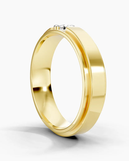 Grayscale Men Ring