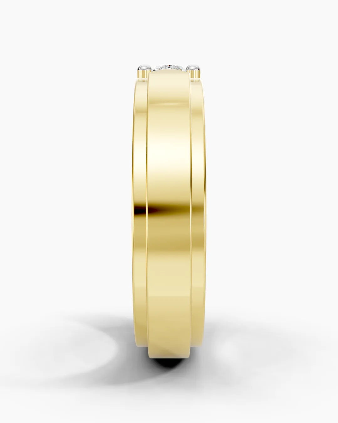 Grayscale Men Ring