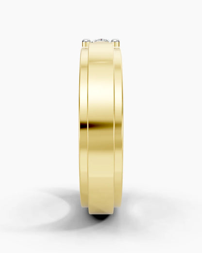 Grayscale Men Ring