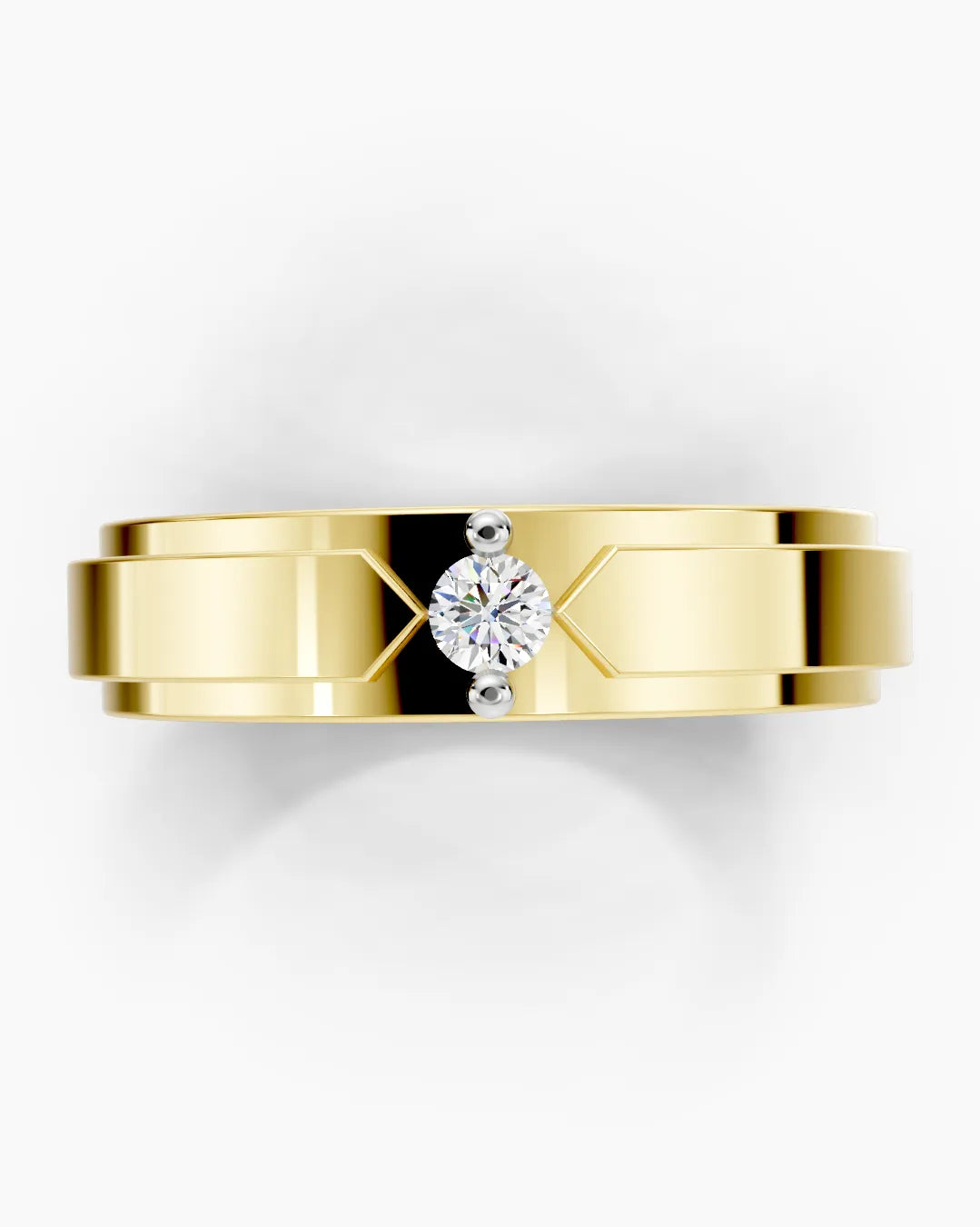 Grayscale Men Ring