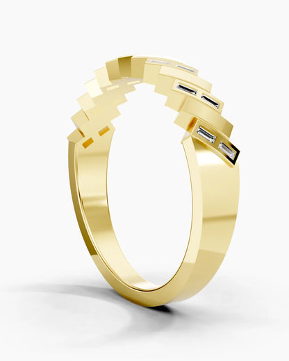 Crystal Cube Women Ring
