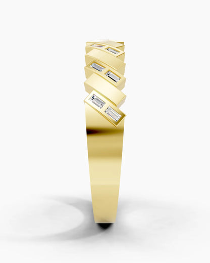 Crystal Cube Women Ring
