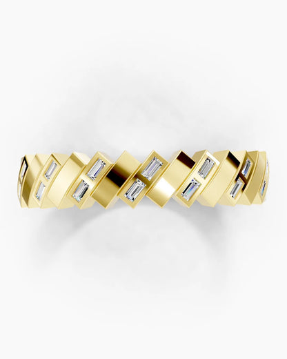 Crystal Cube Women Ring