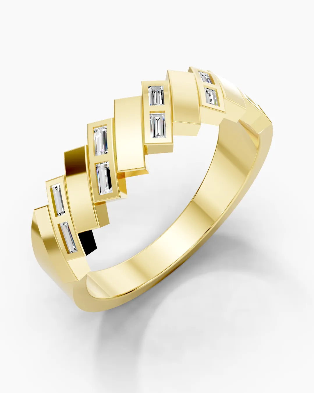 SparkleGrid Men Ring