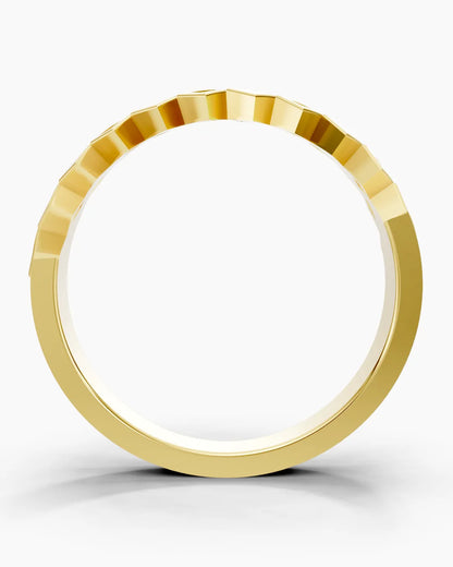 SparkleGrid Men Ring