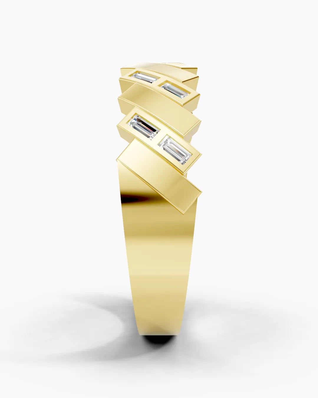 SparkleGrid Men Ring
