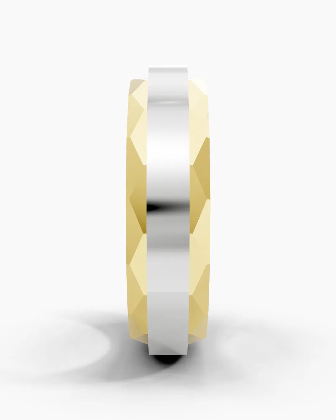 Hex Crest Men Ring