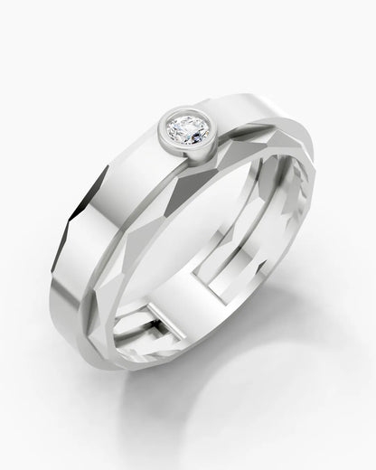 Quiet Anvil Men Ring