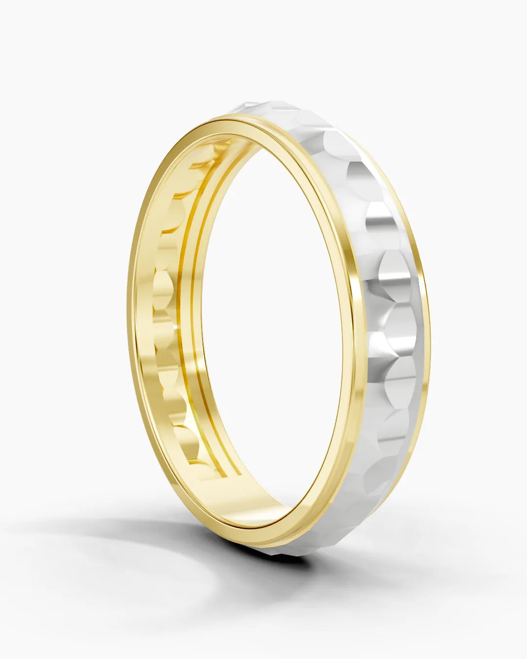 Edgecut Men Ring