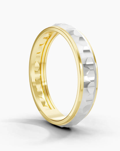 Edgecut Men Ring