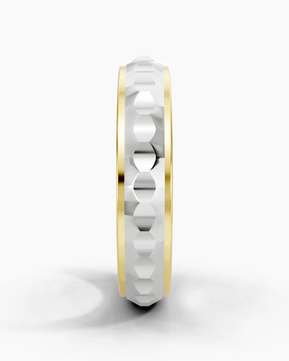 Edgecut Men Ring