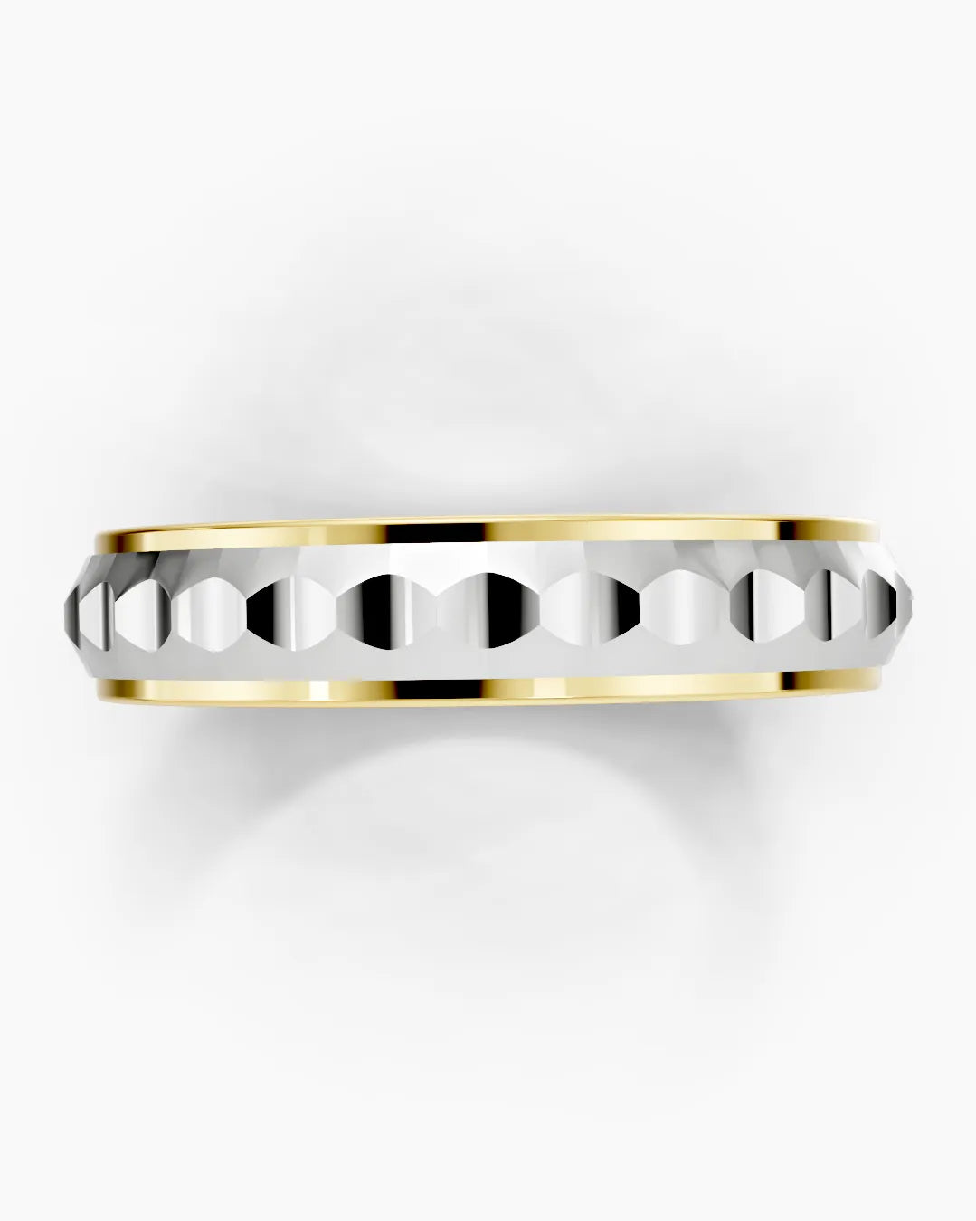 Edgecut Men Ring