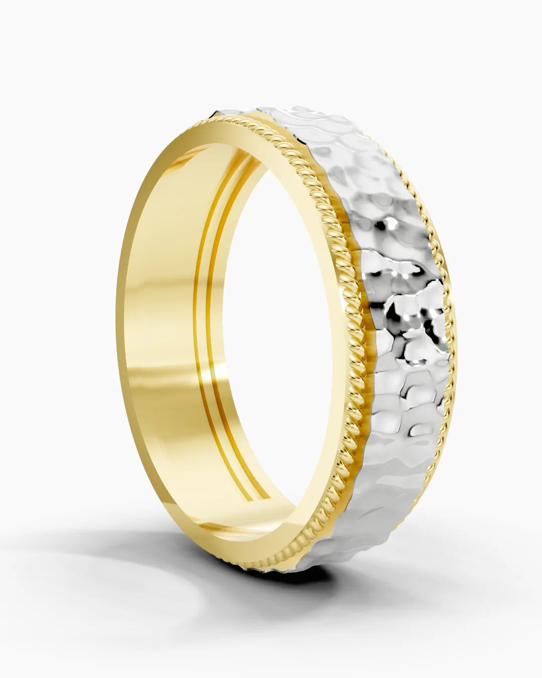 Hammered Heritage Men Ring