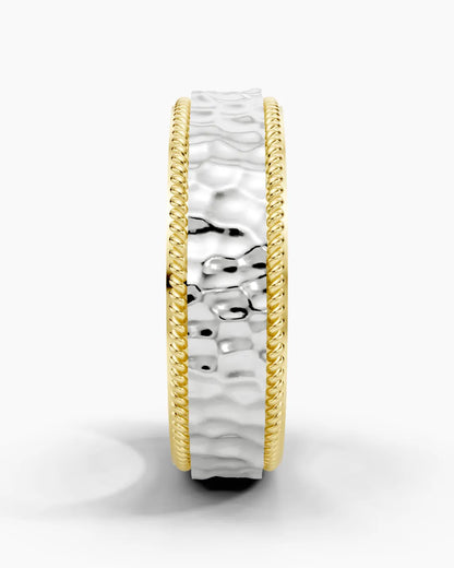 Hammered Heritage Men Ring