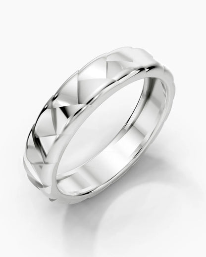 Gridline Men Ring