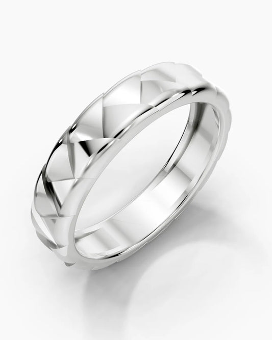 Gridline Men Ring