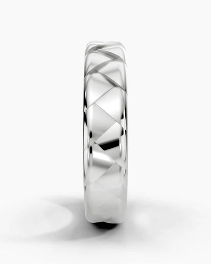 Gridline Men Ring